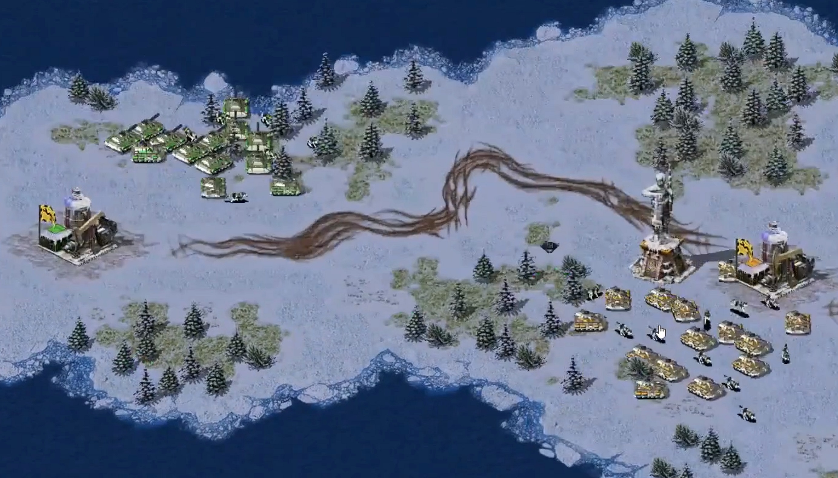 红警2心灵终结焚风单位介绍,红警不同国家有哪些不同的单位