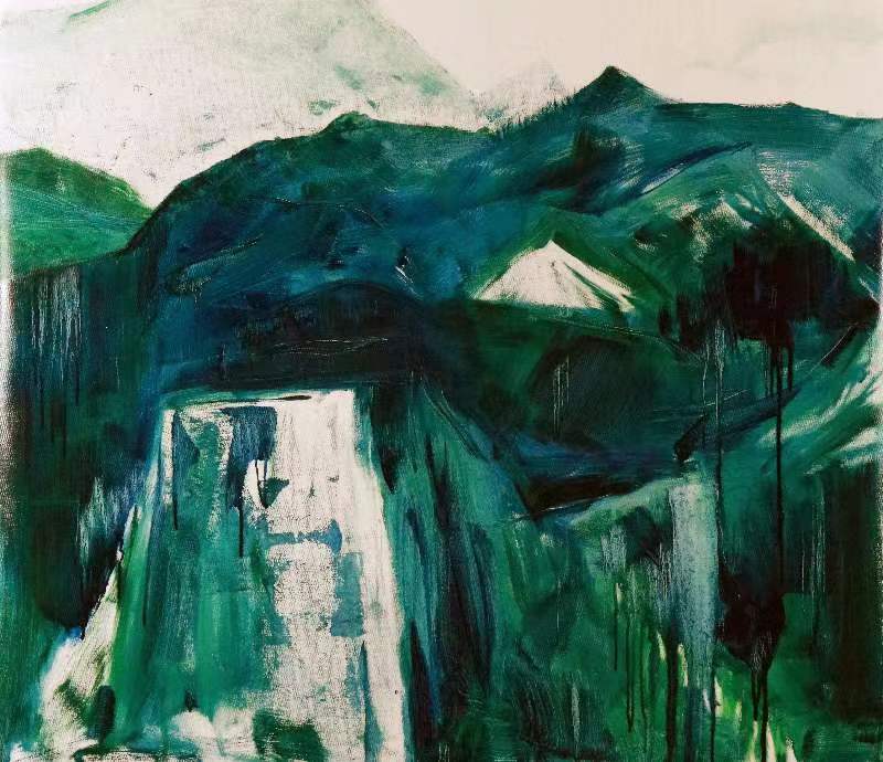 中美艺术作品展,中美书画艺术交流展