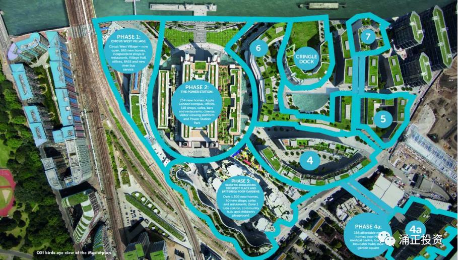 伦敦巴特西区域华丽重生，有哪些值得入手的好项目？