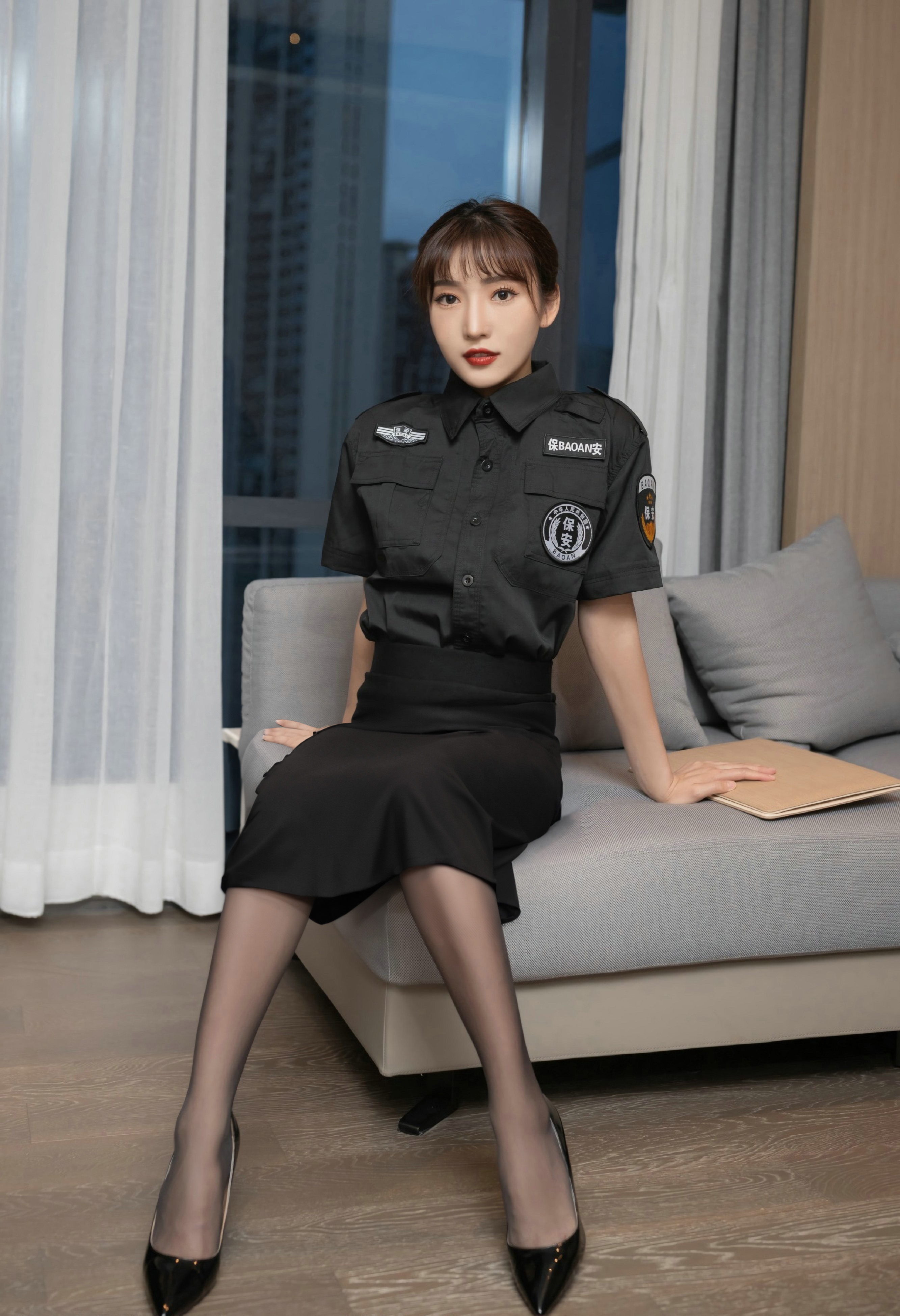 陆萱拍摄,陆芊芊威虎山