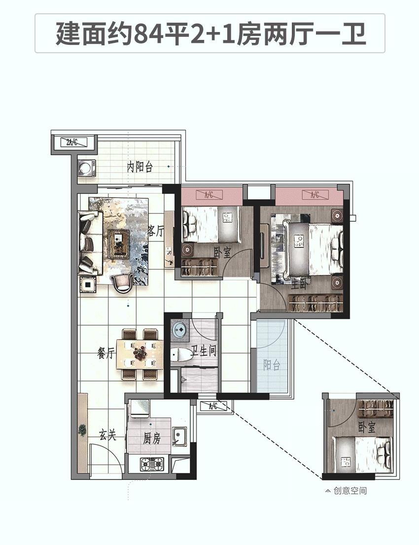 保利翔龙天汇84平方值得买吗,保利翔龙天汇值不值得买