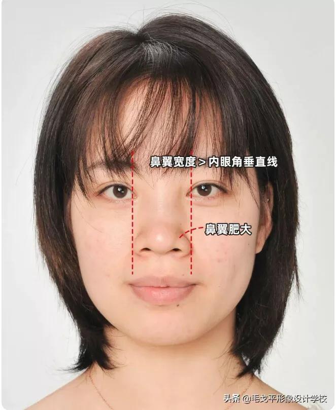 大鼻子要怎样化妆才能好看,大鼻子大嘴巴怎么化妆好看