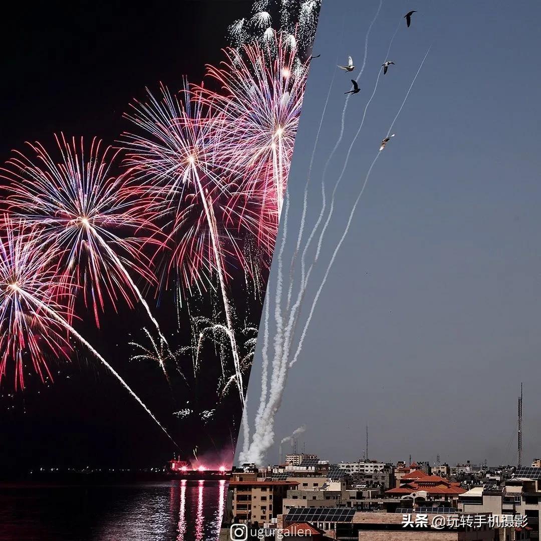 一张照片两个不同人生,一张图两个世界