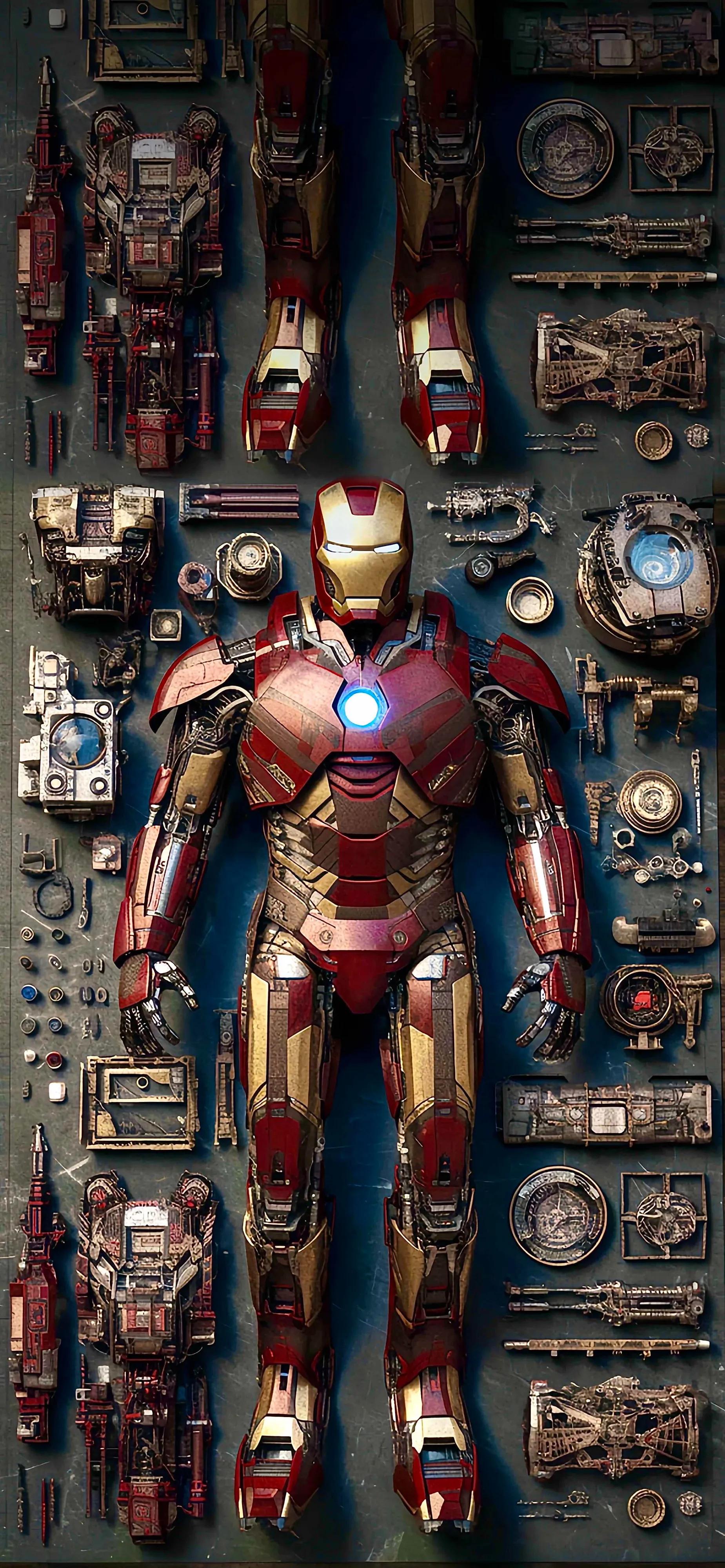 机械感十足的少女壁纸,机械风壁纸动态炫酷