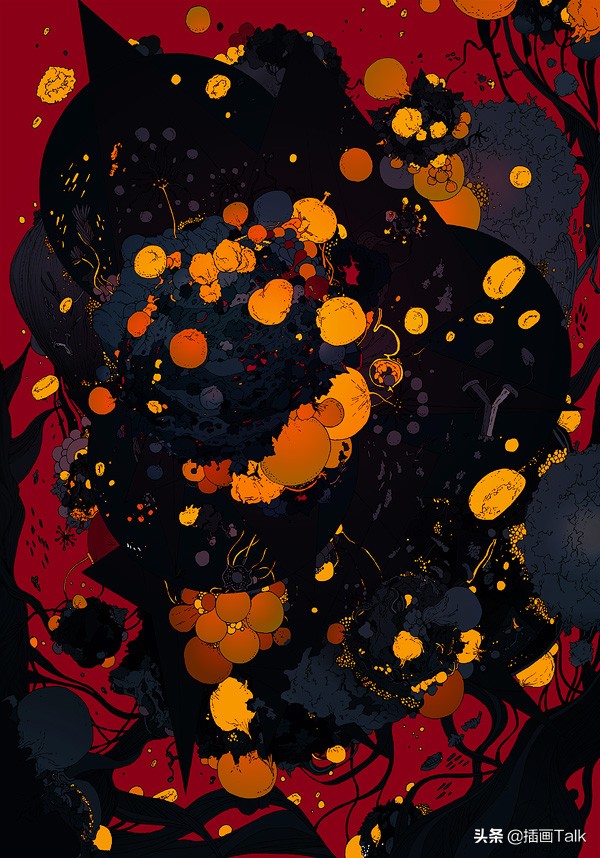 韩国插画师daehyunkim插画作品,韩国插画师siki作品