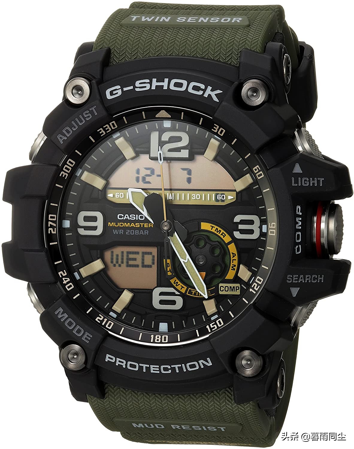 可蓝牙连接的g-shock手表,户外徒步登山旅行背包50l