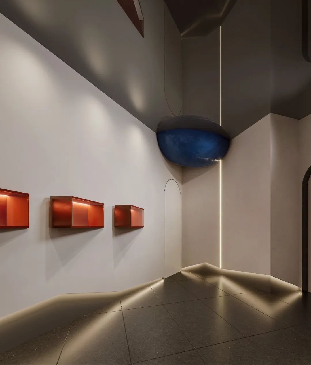 中兮室内设计案例赏析：1000㎡展厅设计—艺术的推演，从生活开始