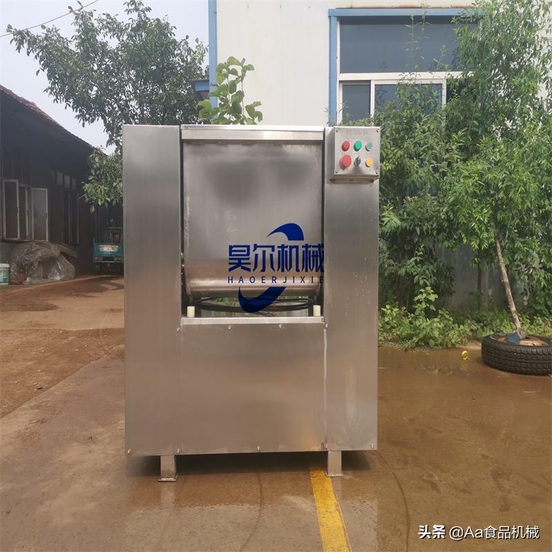 商用全自动月饼馅料拌馅机,双绞龙拌馅机生产厂家