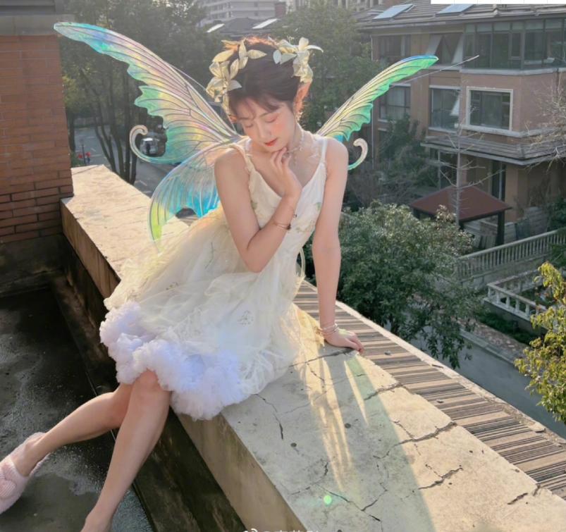 精灵造型明星baby,baby精灵造型网红