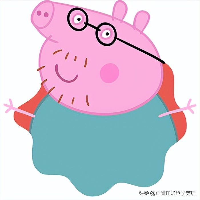 跟着猪爸爸学英语五年级单词,看小猪佩奇说英语