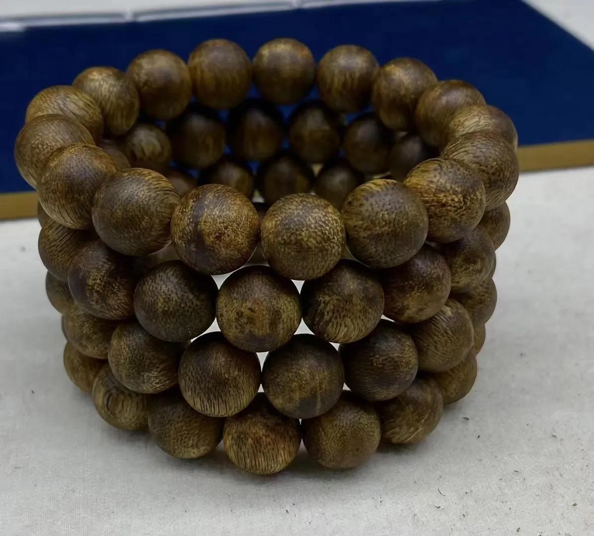 沉香木手串diy好看,盘好的沉香木手串是啥效果