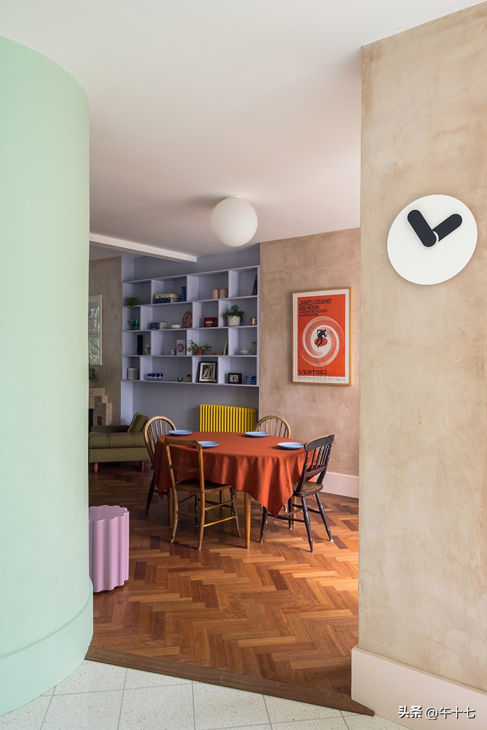 长方形的设计师工作室,设计师的家平面图