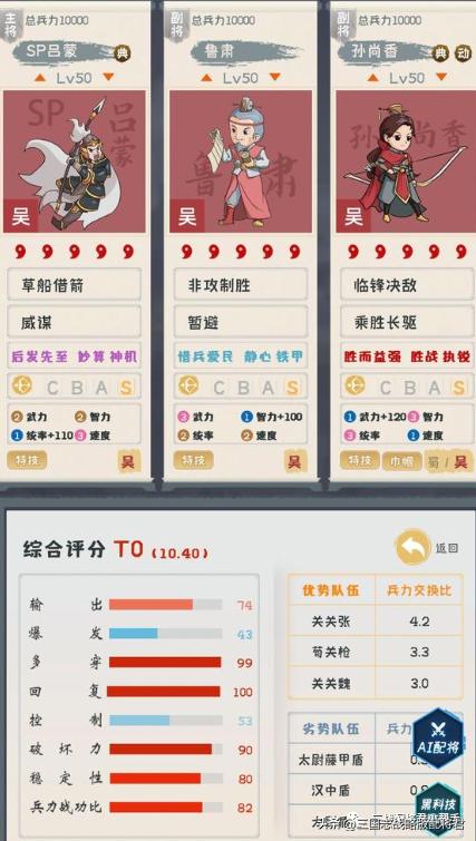 三国志战略版香香弓,三国志战略版s4十大黑科技阵容