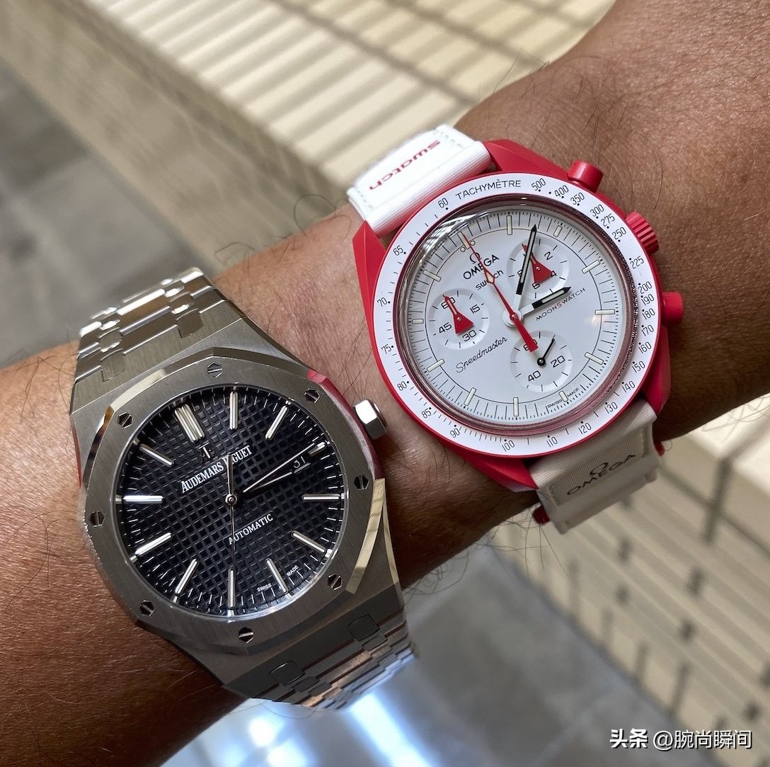 终于拿到了一个OmegaxSwatchMoonSwatch这是我的真实想法