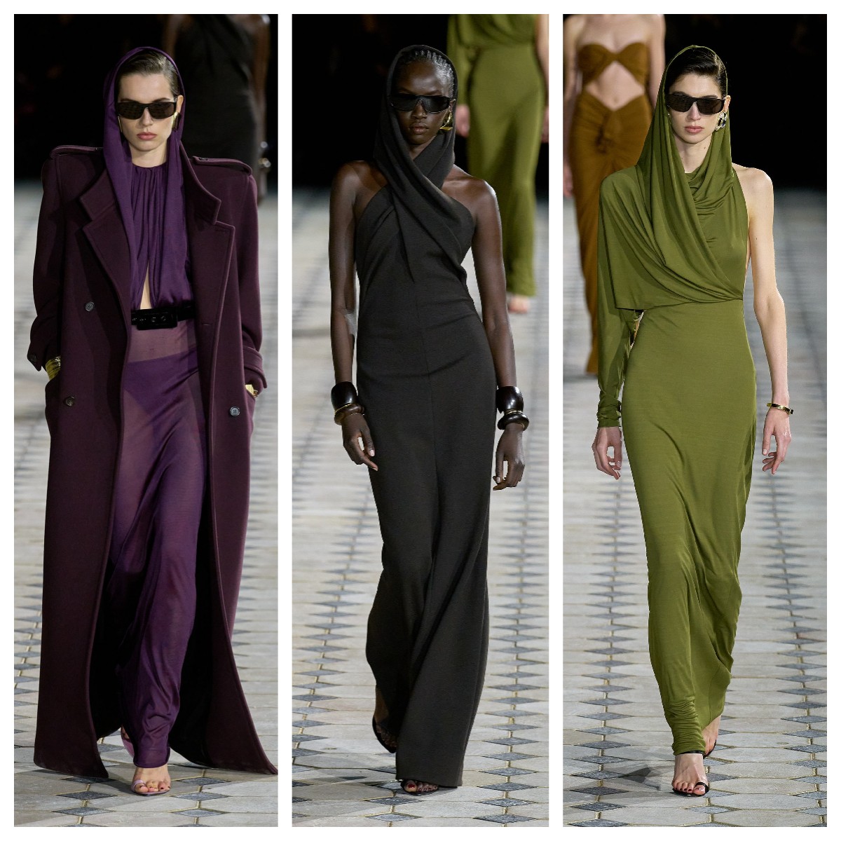 巴黎时装周saint,saintlaurent圣罗兰时装周