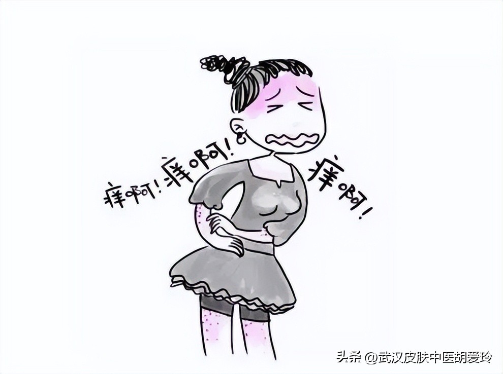 身上特别痒越抓越痒出血结痂,身上痒一抓一条条印子还结痂