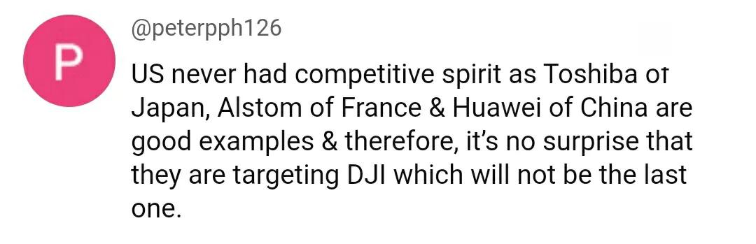 外国网友热议：被美国制裁8年，大疆为何越挫越勇？