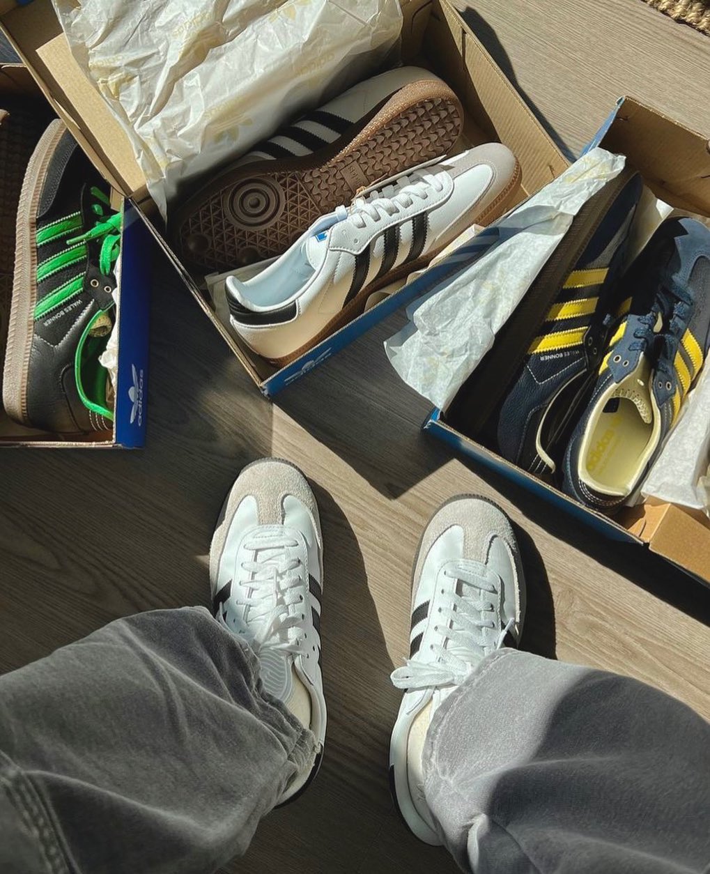 gazelle和samba的鞋码,adidassamba鞋怎么搭