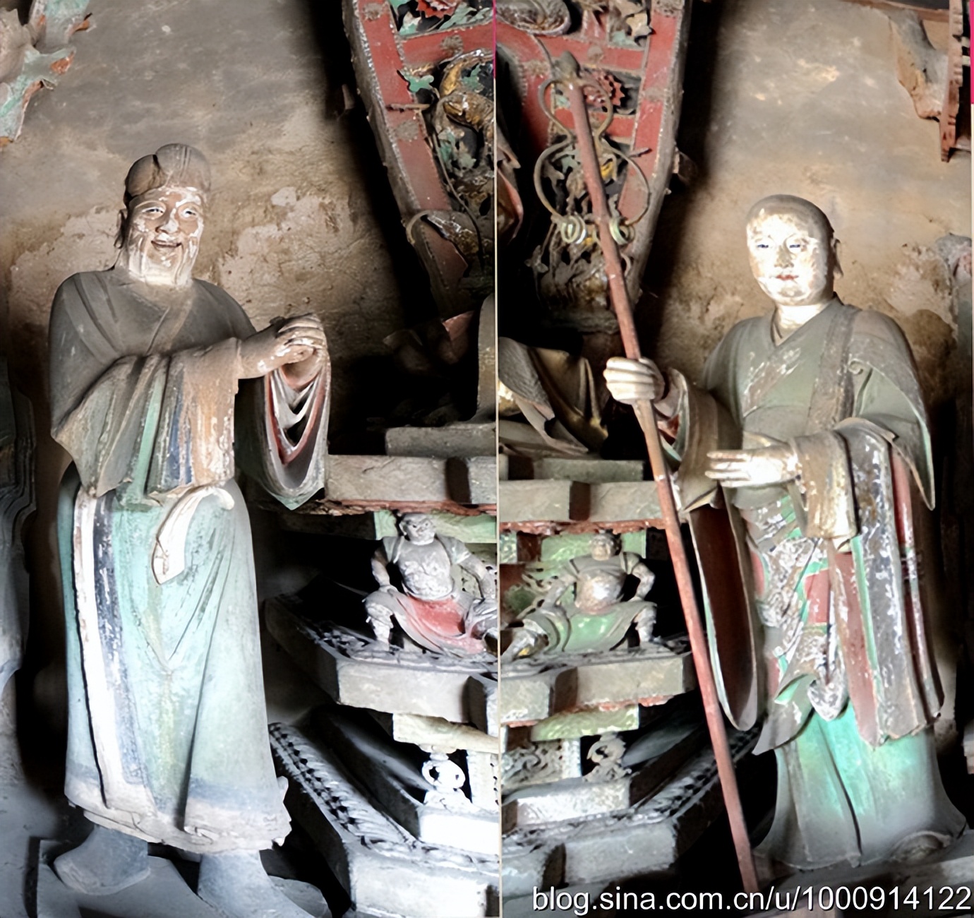 山西平遥双林寺庙彩塑简介,平遥双林寺彩塑