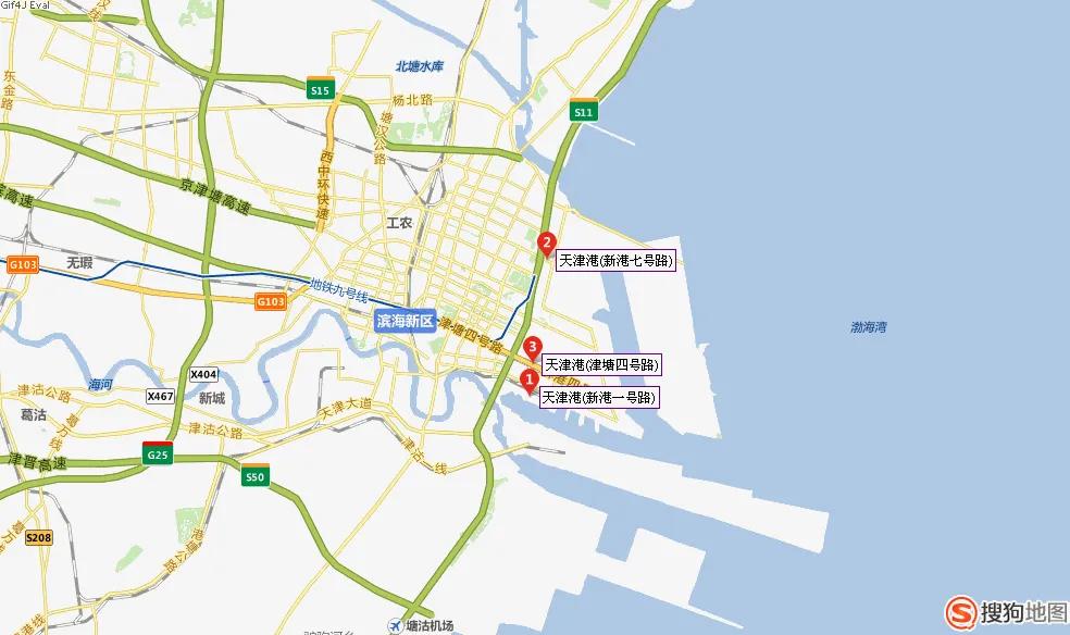 天津新港二号路天津港,天津港建新港