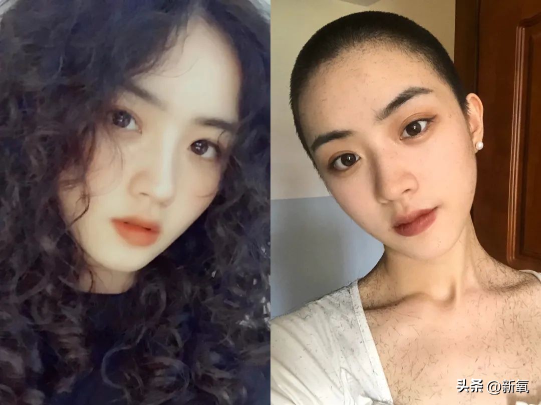 剃寸头的女生有多酷,那些剃寸头的女生