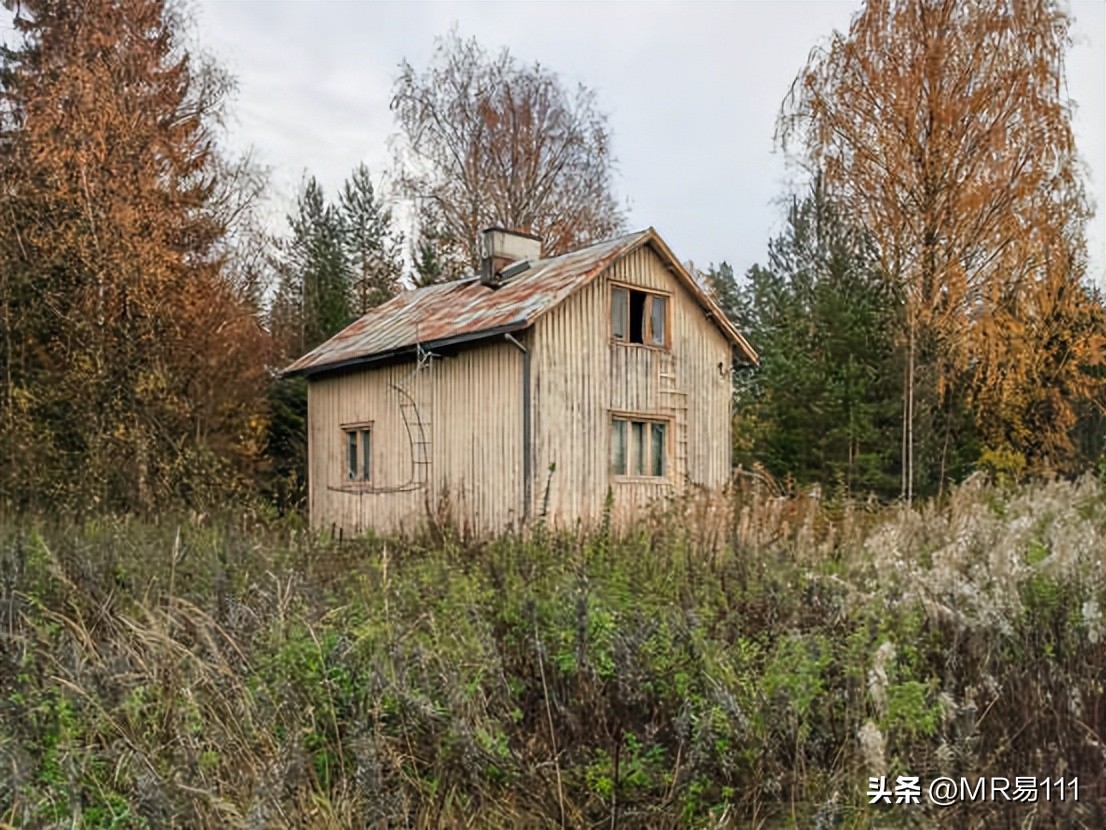 荒废的美国警车,荒芜的美