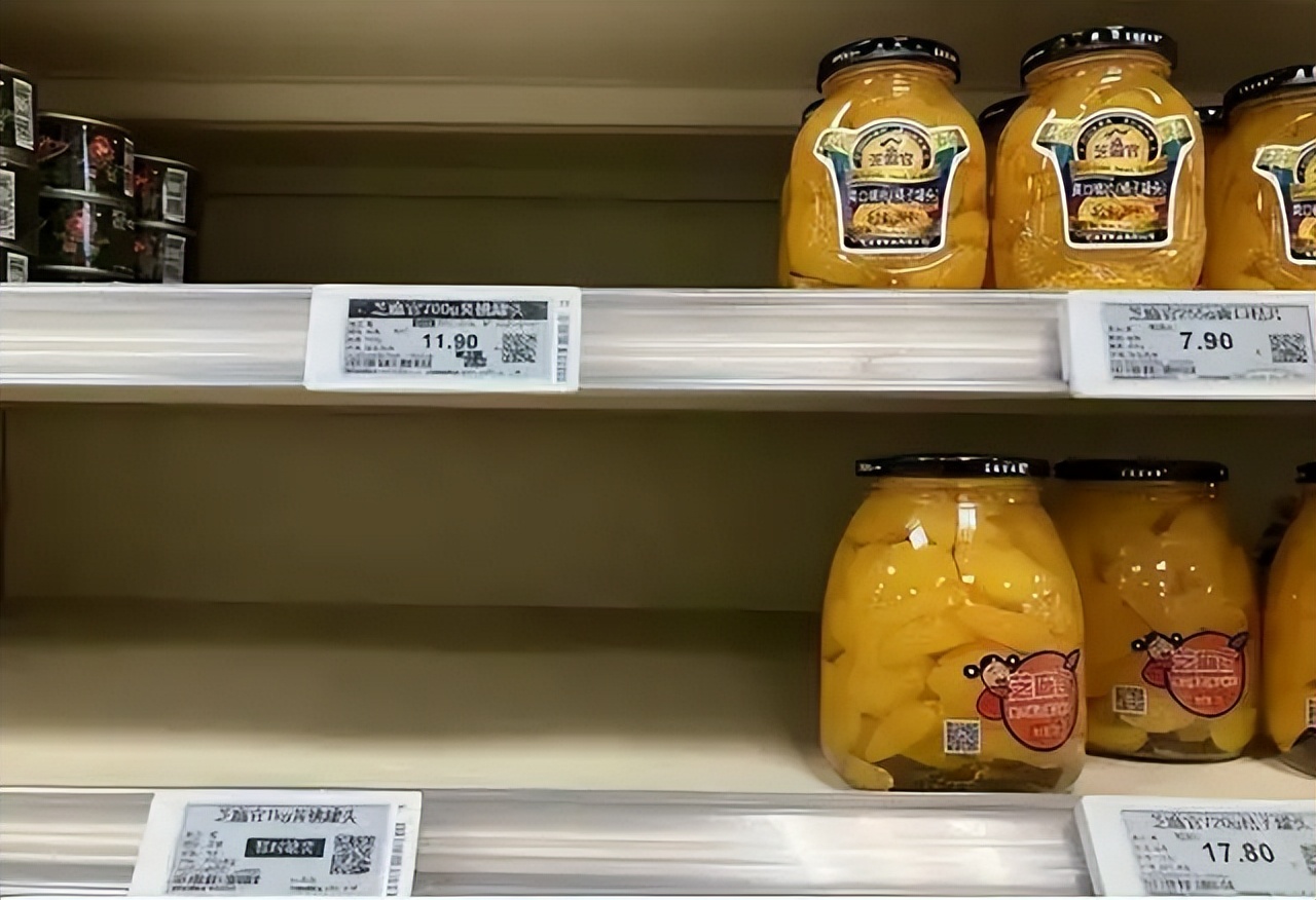 黄桃罐头美国,在中国进口的糖水黄桃罐头