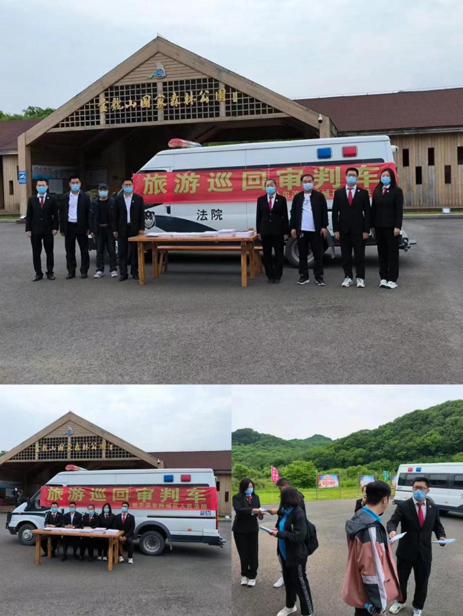 【能力作风建设年】阿城区人民法院金龙山法庭：“民法”相伴进景区“典”亮乡村助振兴