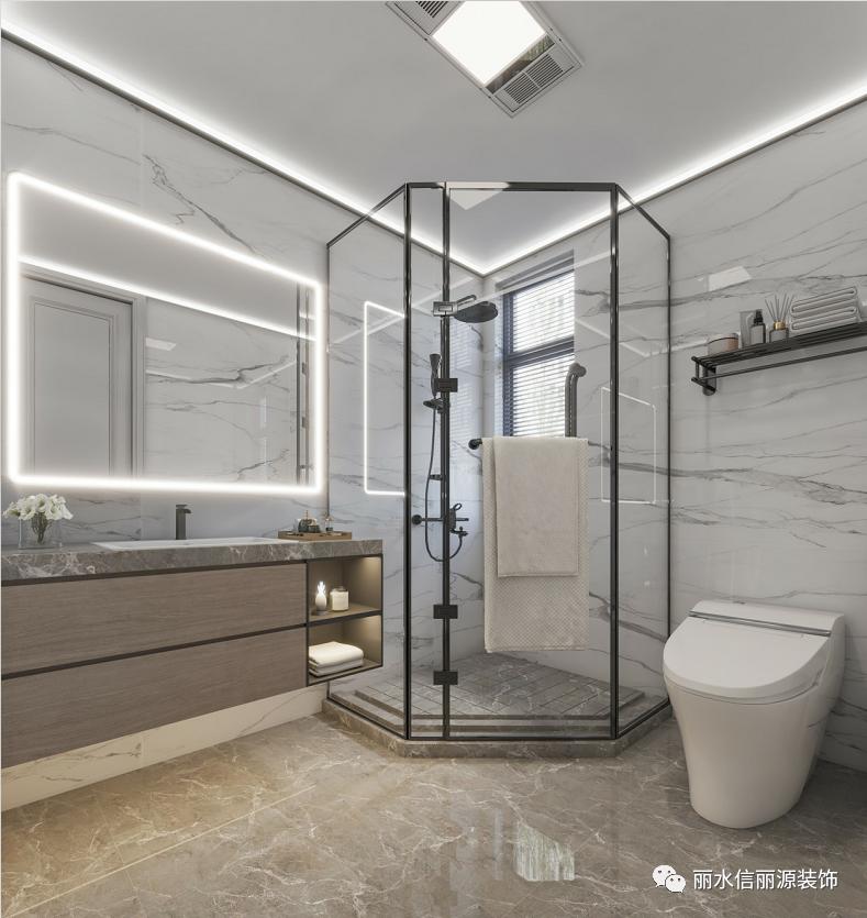 客卫半墙干湿分离卫生间装修利弊,干湿分离卫生间墙上做壁龛利弊