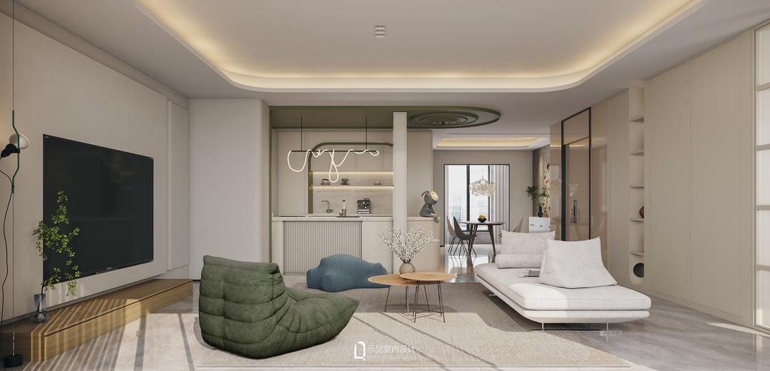 龙盛福新里217平米,龙盛福新里217平方样板间