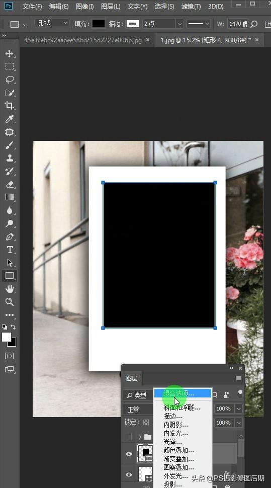 超逼真的ps作图,ps拍立得效果