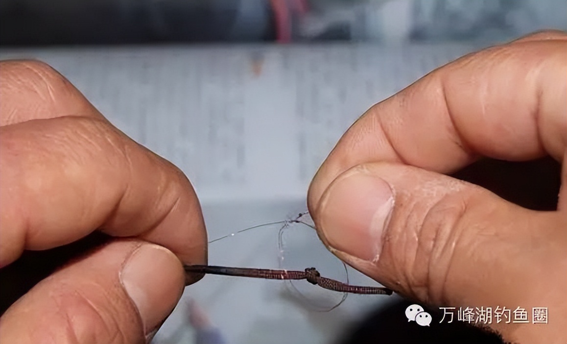 新手必学的5种鱼线和鱼竿的绑法,装鱼线绑在竿稍上的图解