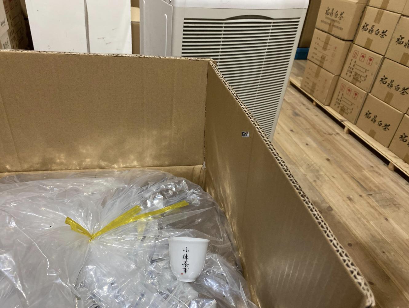 紫砂白茶专用储存罐,白茶密封储茶罐图