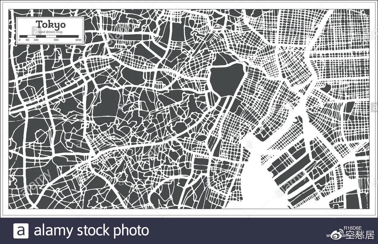 东京地图速记,东京地图全图高清版本