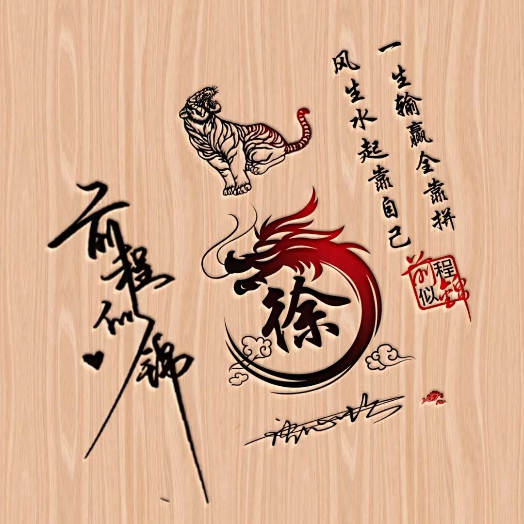 好看的姓氏头像属于你的独一无二,励志头像图片大全2023