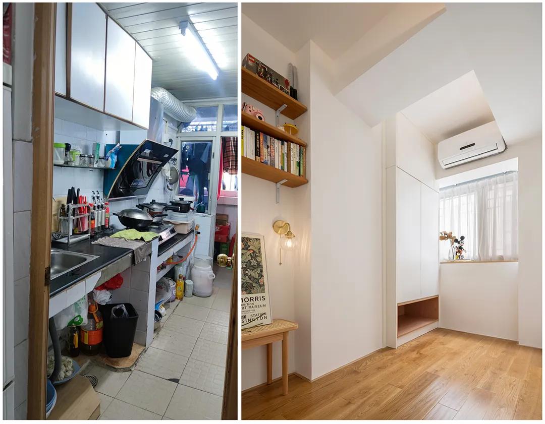 二人三喵|50平深圳“老破小”变身日系小屋