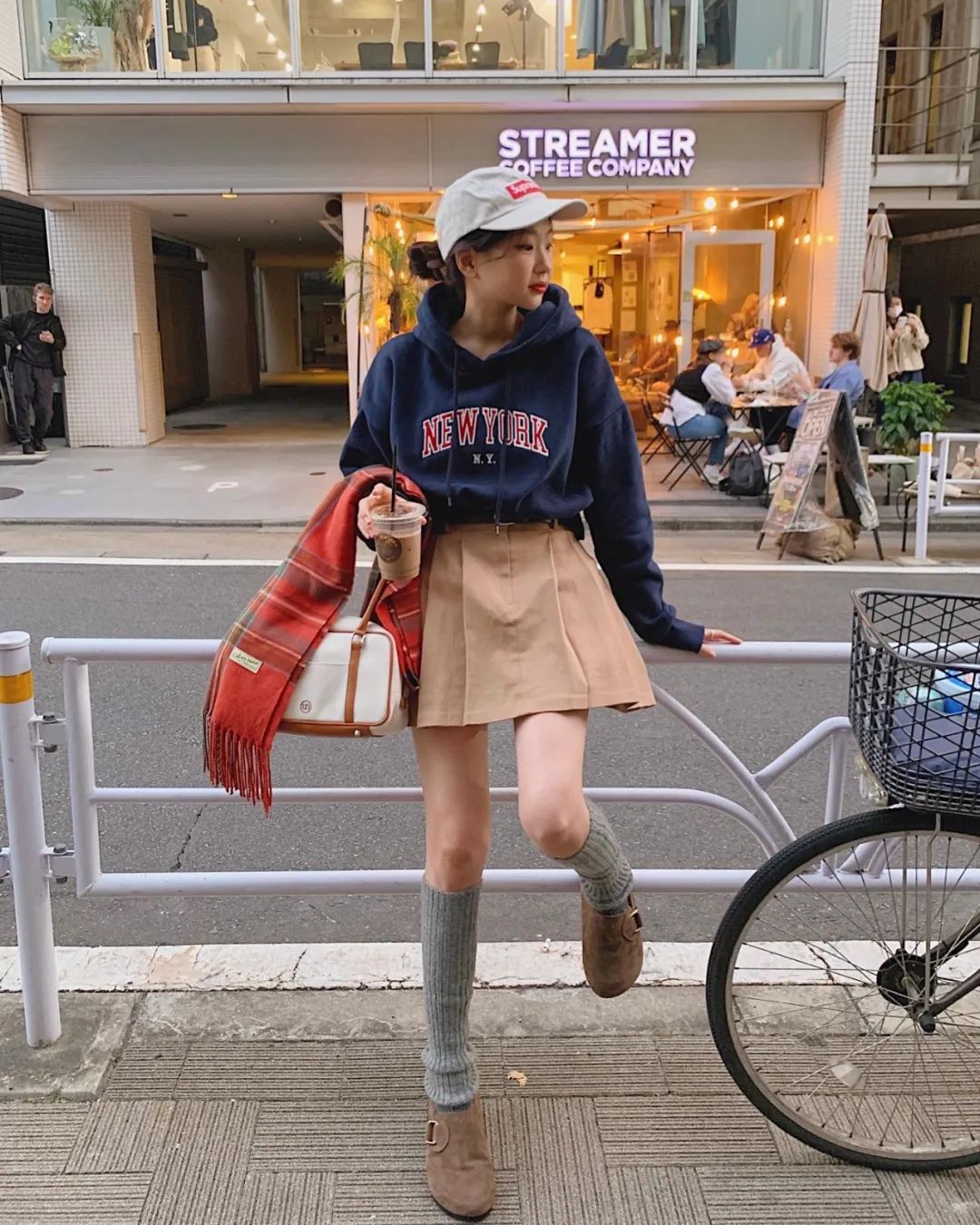 袜套堆堆袜穿法教程,袜套堆堆袜休闲怎么穿