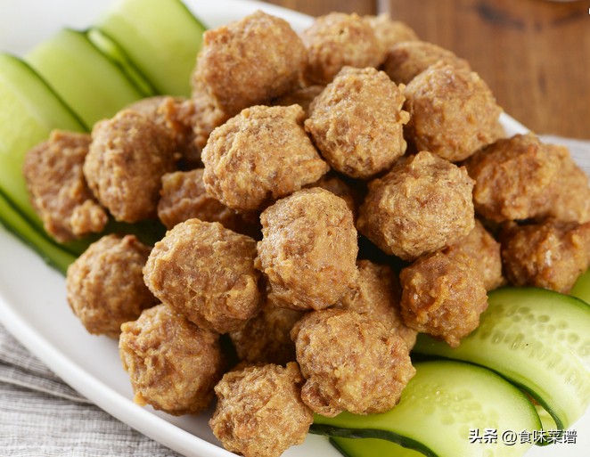 年夜饭必吃的团圆丸子,年夜饭美味蒸肉丸子做法