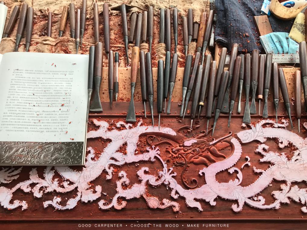 好木匠黑胡桃木,笨木匠小叶紫檀