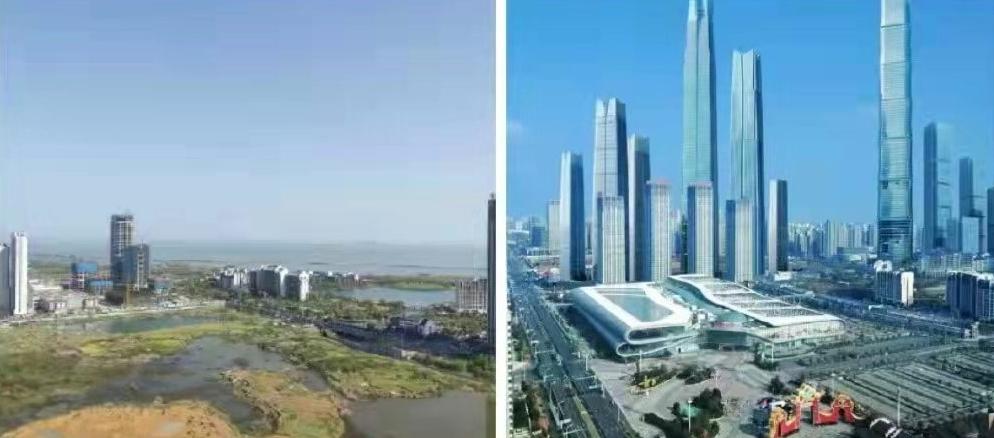 安徽合肥在建超高地标——由祥源城引领,恒大宝能摩天项目成遗憾