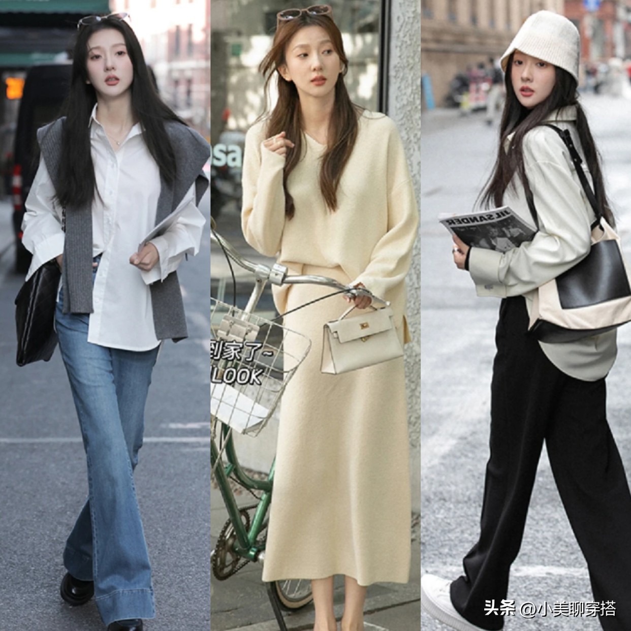 高级感黑白灰穿搭低调又迷人,不只有黑白灰的高级感穿搭