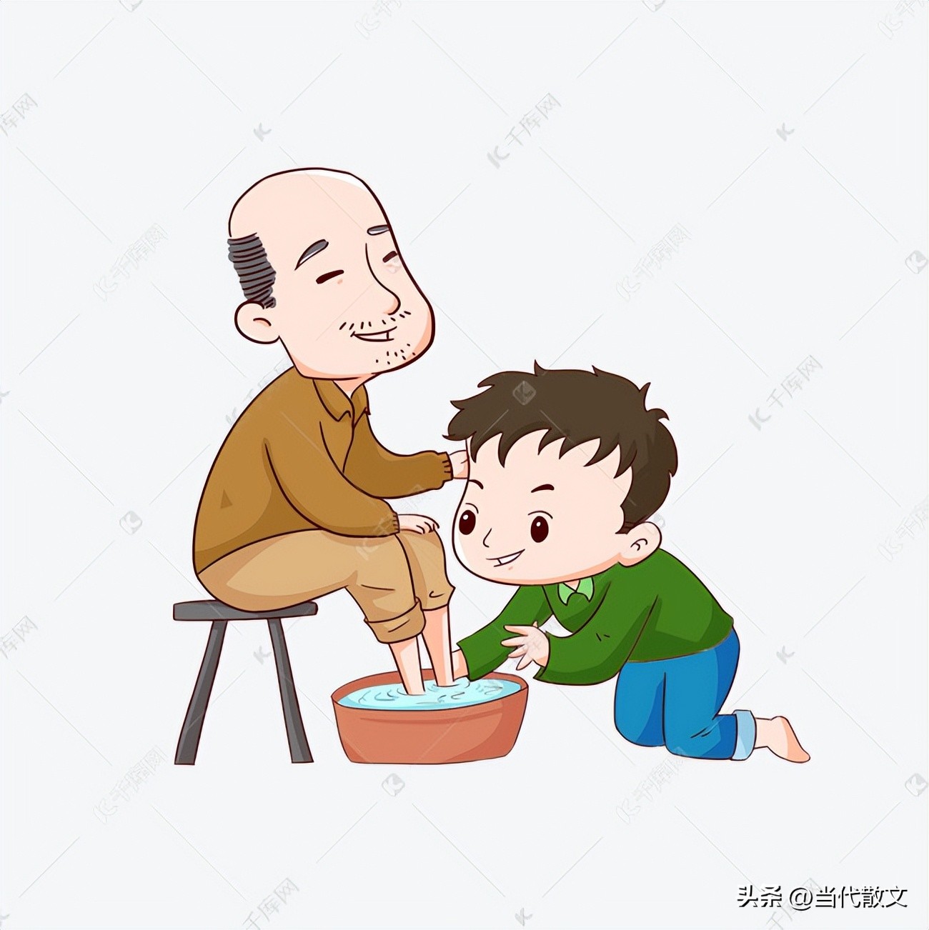 经典散文父亲朗诵,父亲百年名家散文经典