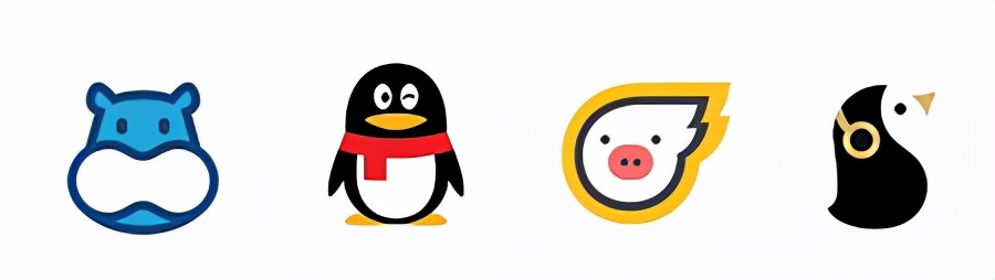 关于动物logo创意设计,创意动物色彩标志