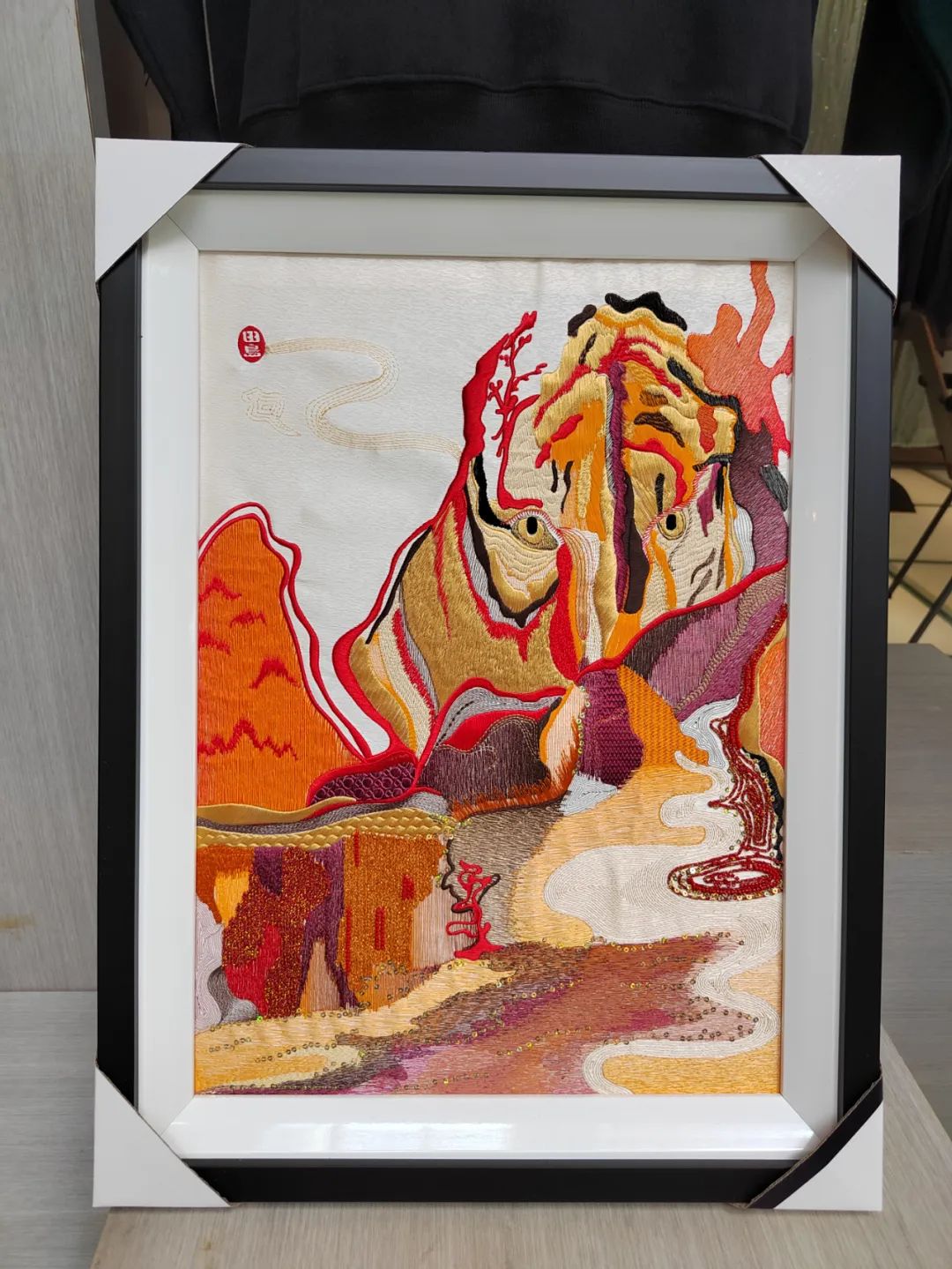 田岛刺绣,刺绣探访