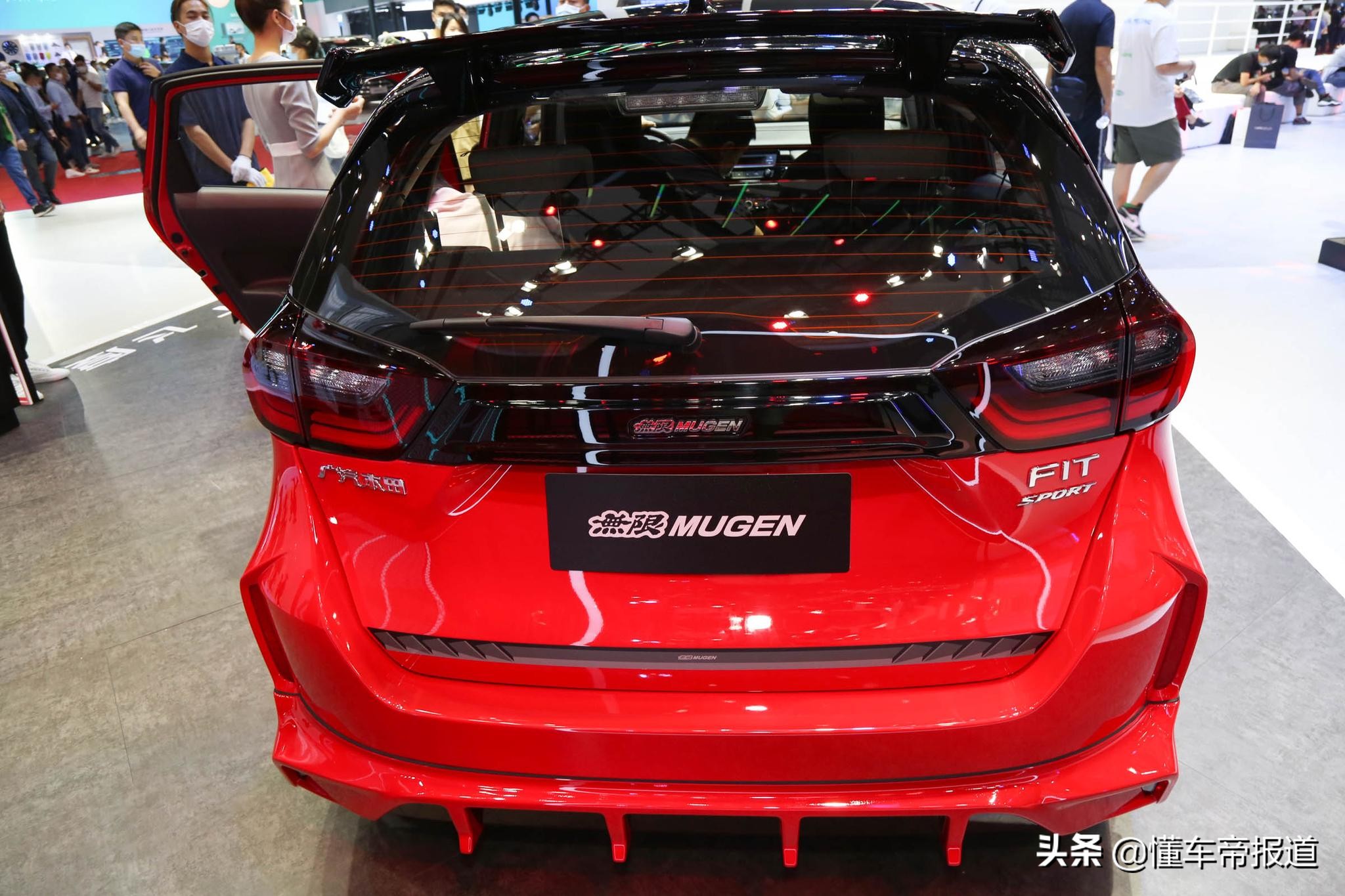 新车|曝广汽本田飞度Mugen无限改装版实车，或将上市，1.5升动力