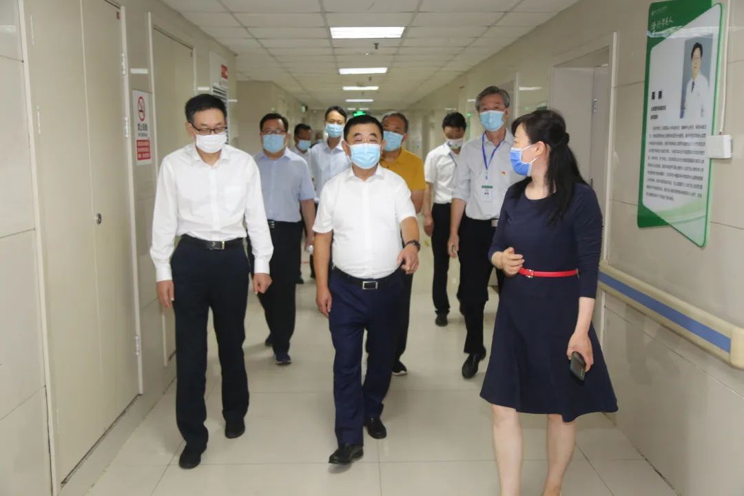 省卫健委领导来我院调研医联体,省政府领导到卫健委调研工作