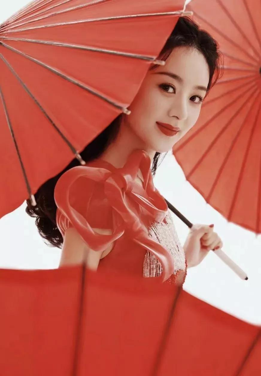 赵丽颖中国风图片大全,赵丽颖国潮风怎么穿