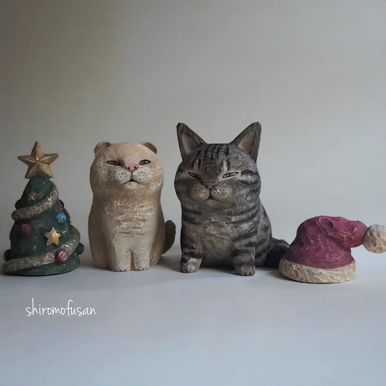 日本艺术家木雕猫,日本木雕猫艺术家