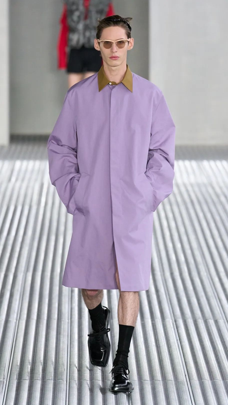 prada2024春夏男装时装秀明星,prada2024早春新款