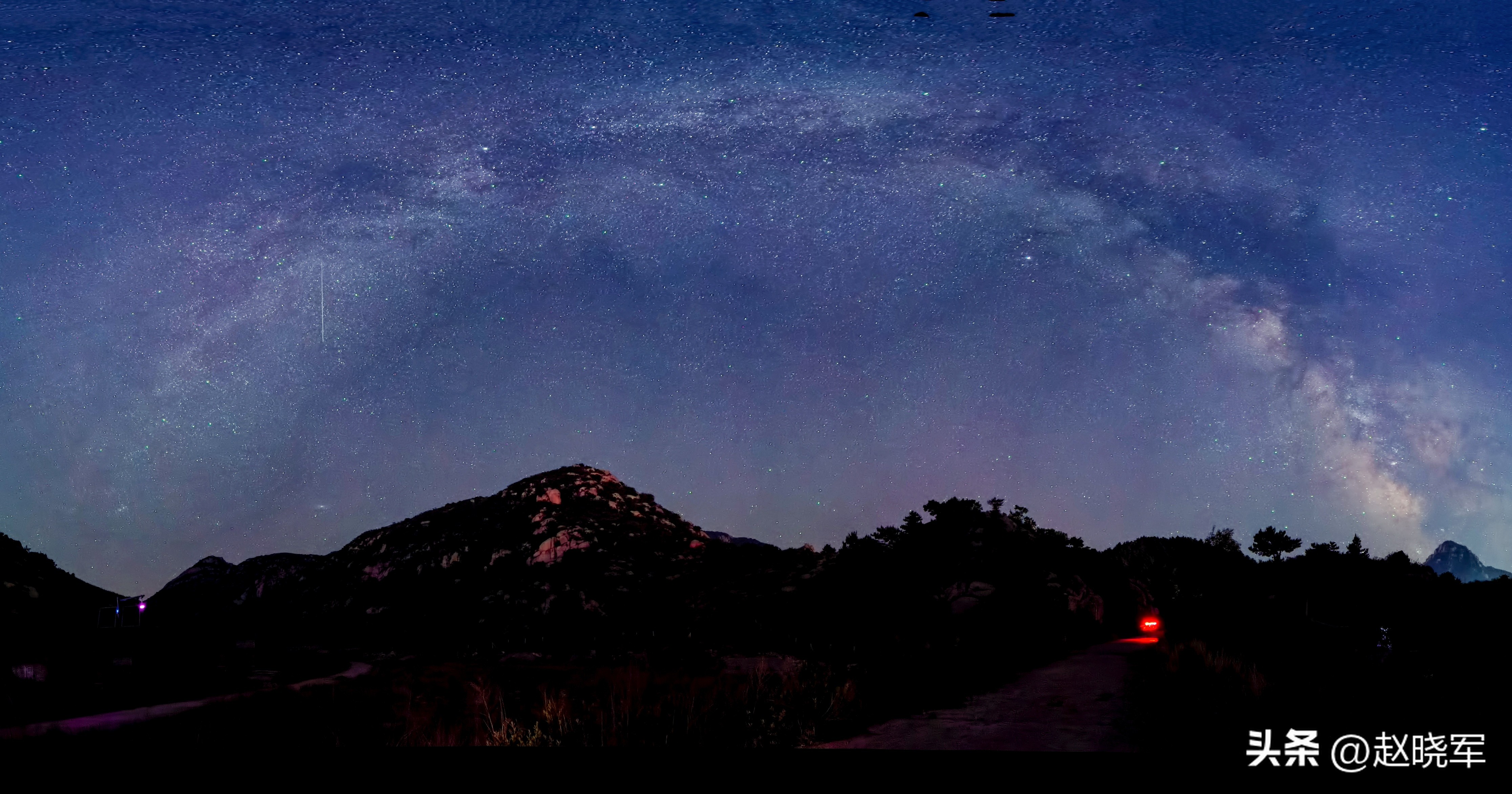 手机银河拍摄,苹果手机摄影拍银河